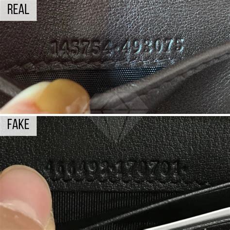 fake gucci wallet serial numbers